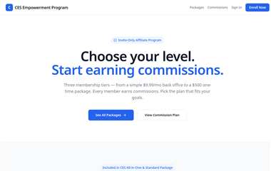 CES Rewards site preview